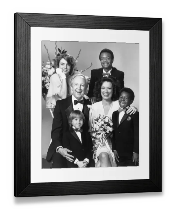Framed Print : Diff'rent Strokes Cast in The Wedding Episode Framed Print : Diff'rent Strokes Cast in The Wedding Episode
