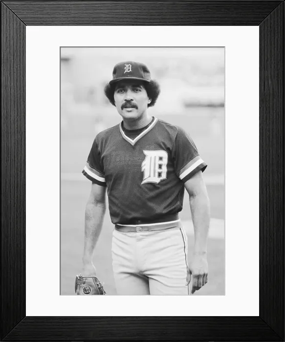 Framed Print : Detroit Tigers Pitcher Willie Hernandez Framed Print : Detroit Tigers Pitcher Willie Hernandez