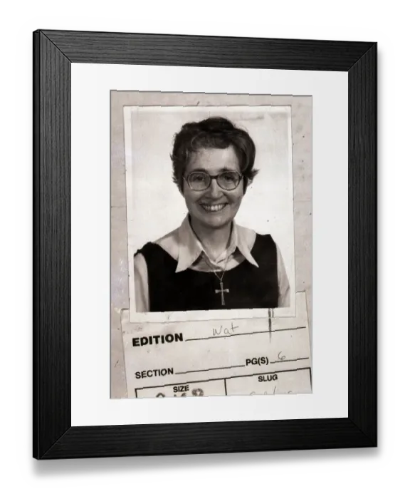 Framed Print : Maura Clark, Nun Slain in El Salvador Framed Print : Maura Clark, Nun Slain in El Salvador