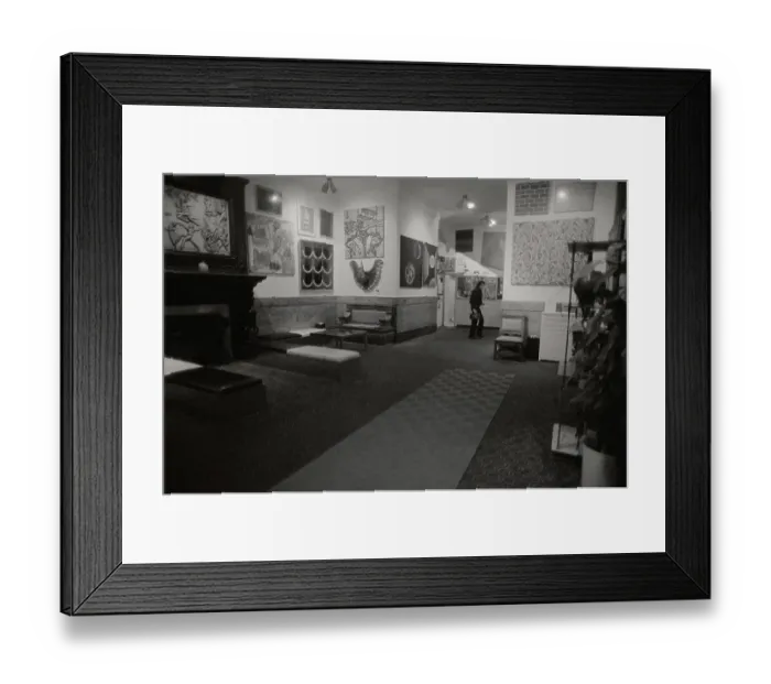 Framed Print : Interior View of Chelsea Hotel Entrance Area Framed Print : Interior View of Chelsea Hotel Entrance Area