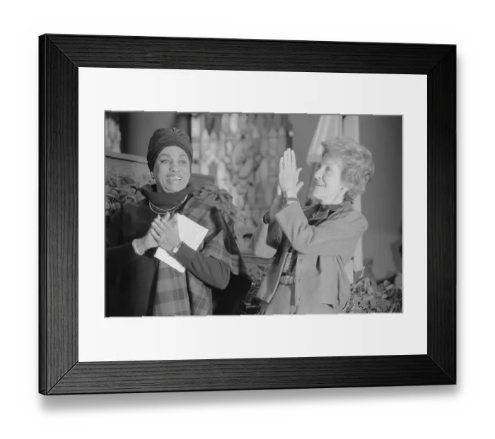 Framed Print : Nancy Reagan Applauding Framed Print : Nancy Reagan Applauding