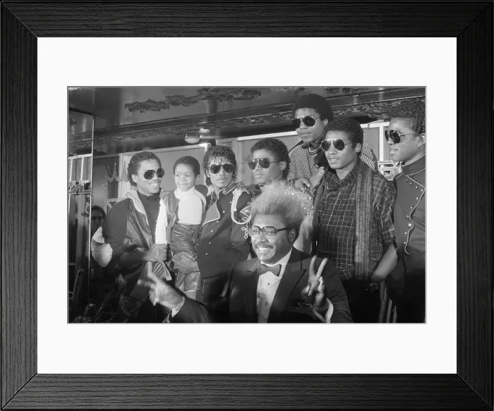 Framed Print : Don King Announces Jackson Five Tour Framed Print : Don King Announces Jackson Five Tour