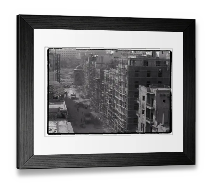 Framed Print : The Rebuilding of Beirut Framed Print : The Rebuilding of Beirut