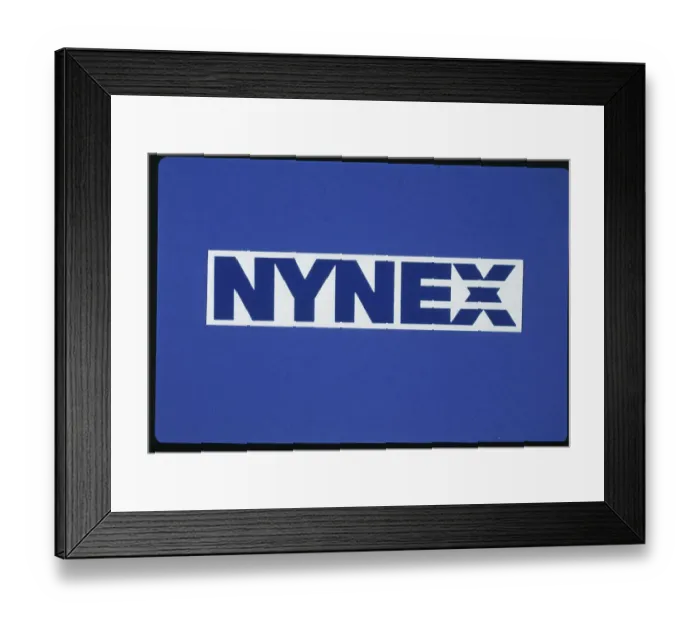 Framed Print : NYNEX Company Logo Framed Print : NYNEX Company Logo