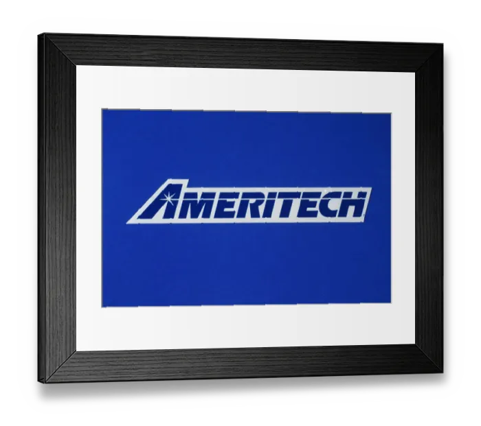 Framed Print : Ameritech Company Logo Framed Print : Ameritech Company Logo