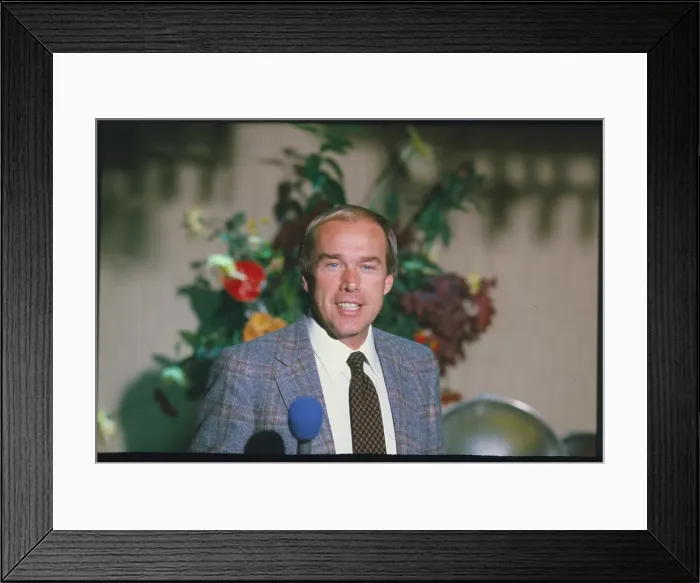 Framed Print : Billy Tubbs at Basketball Luncheon Framed Print : Billy Tubbs at Basketball Luncheon