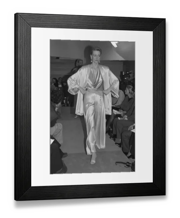 Framed Print : Anne Klein's 1984 Spring-Summer Collection Framed Print : Anne Klein's 1984 Spring-Summer Collection