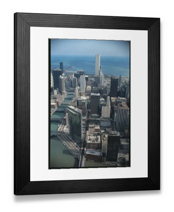 Framed Print : Downtown Chicago, Illinois Framed Print : Downtown Chicago, Illinois