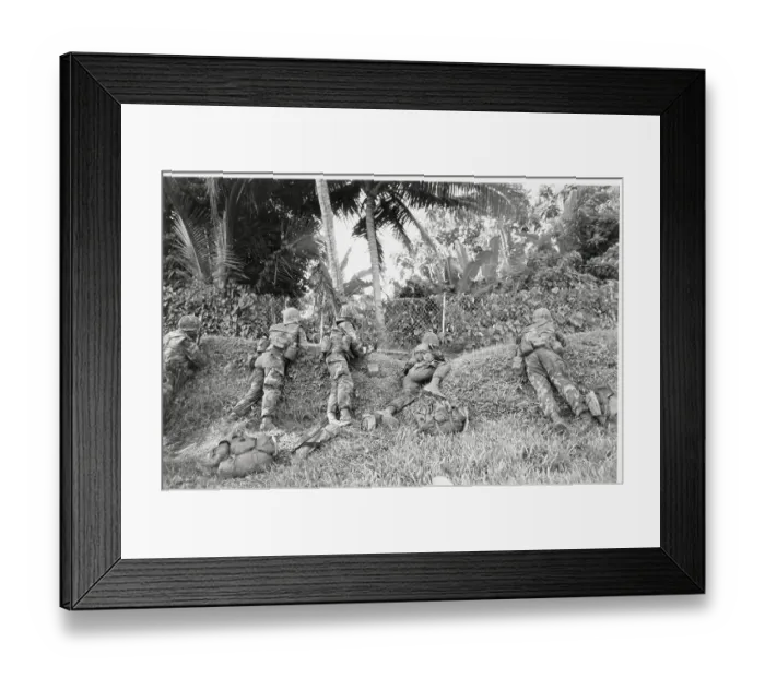 Framed Print : US Marines in Grenada Framed Print : US Marines in Grenada