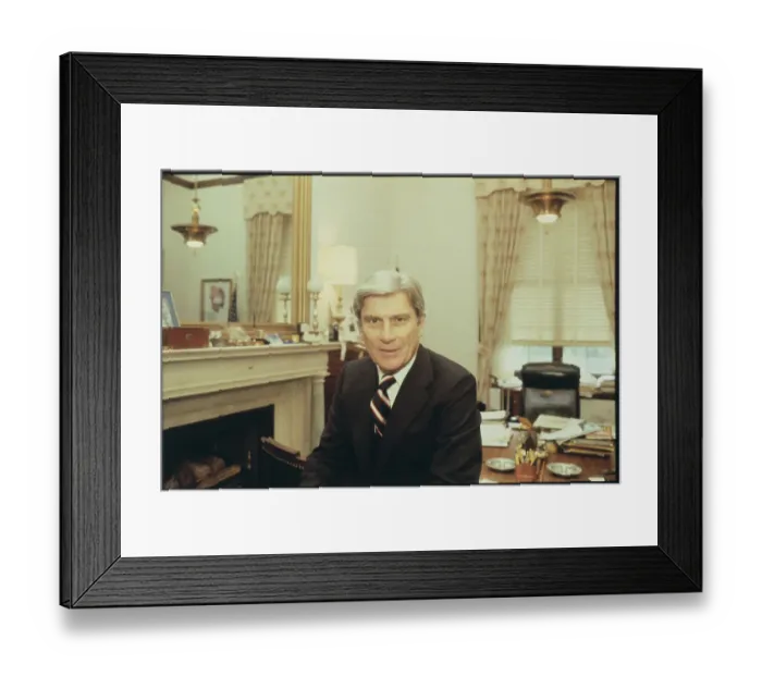 Framed Print : Senator John Warner Framed Print : Senator John Warner