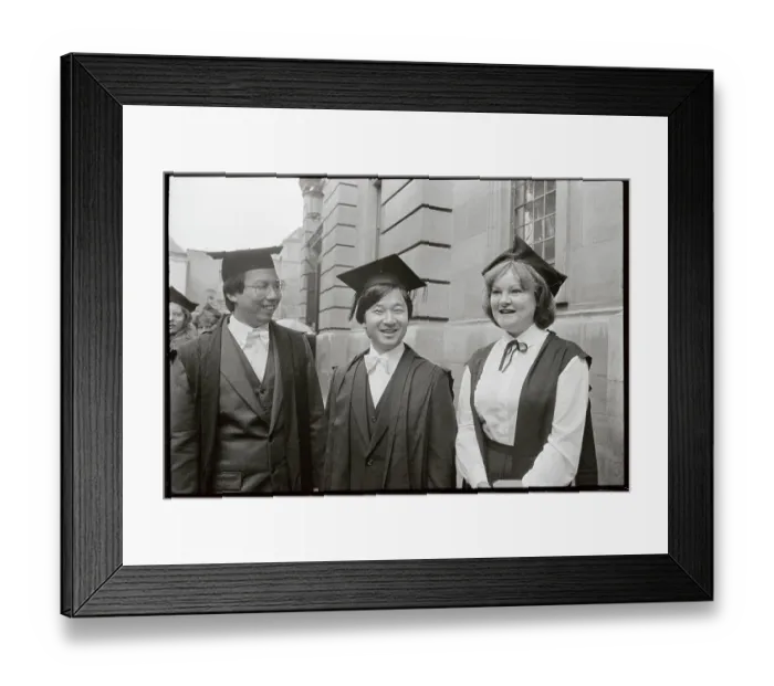 Framed Print : Prince Hiro and Fellow Students at College Matriculation Ceremonies Framed Print : Prince Hiro and Fellow Students at College Matriculation Ceremonies