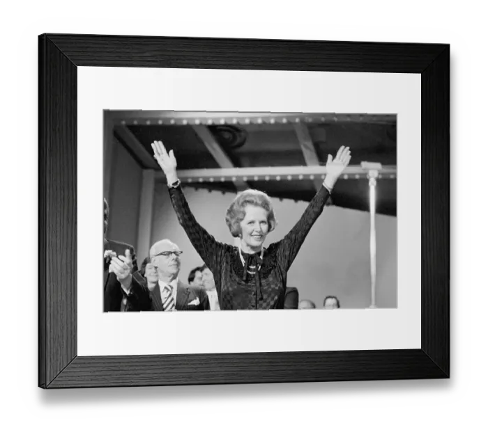 Framed Print : Margaret Thatcher Receives Ovation Framed Print : Margaret Thatcher Receives Ovation
