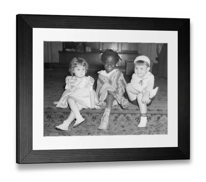 Framed Print : Our Gang Kids At Hollywood Party Framed Print : Our Gang Kids At Hollywood Party