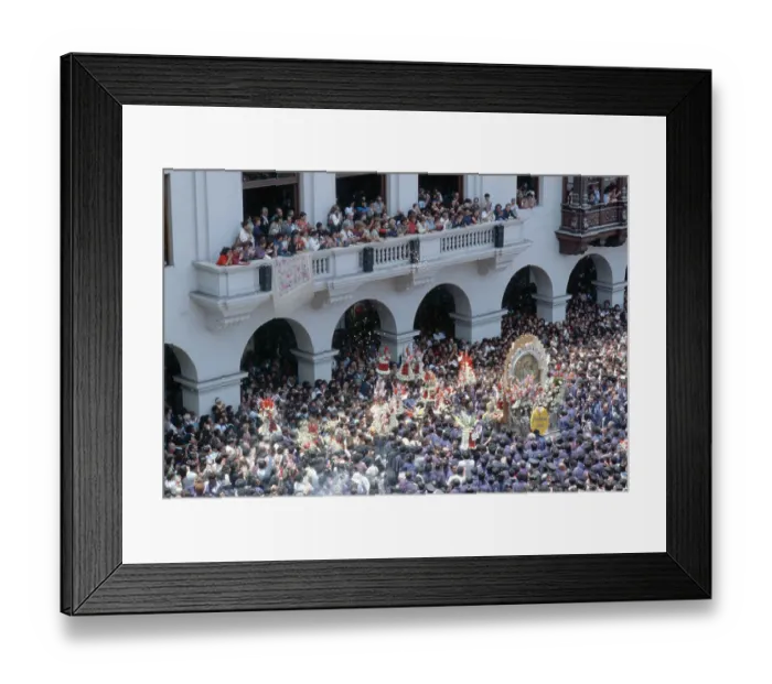 Framed Print : Lord of Miracles Icon Passes City Hall Framed Print : Lord of Miracles Icon Passes City Hall