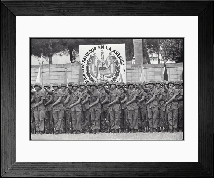 Framed Print : El Salvador Military Academy Graduation Framed Print : El Salvador Military Academy Graduation