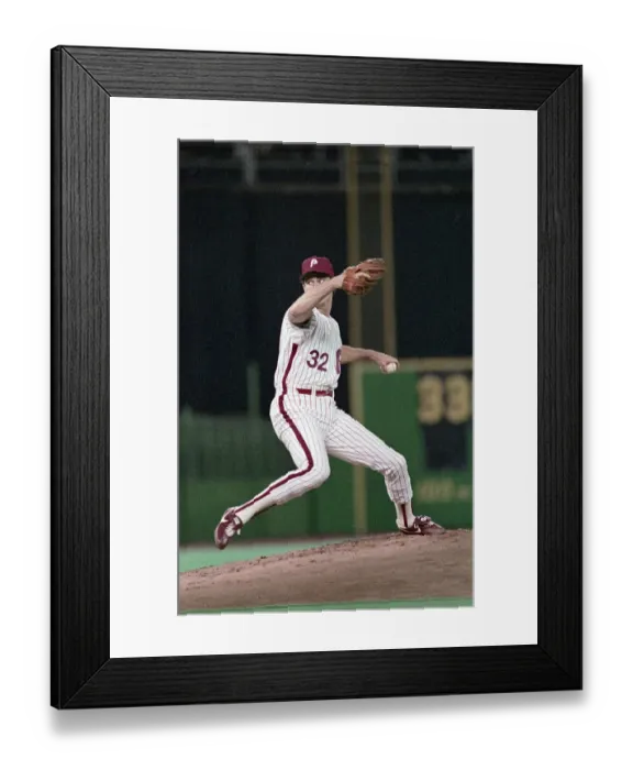 Framed Print : Steve Carlton Pitching Framed Print : Steve Carlton Pitching