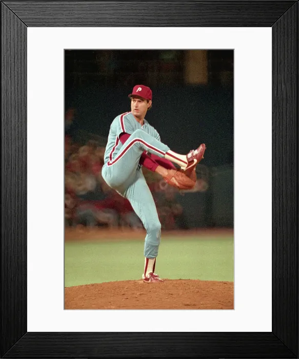 Framed Print : Steve Carlton in Pitching Position Framed Print : Steve Carlton in Pitching Position