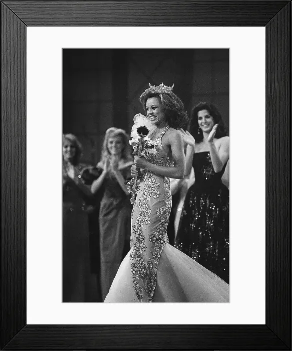 Framed Print : Miss America 1984 Framed Print : Miss America 1984