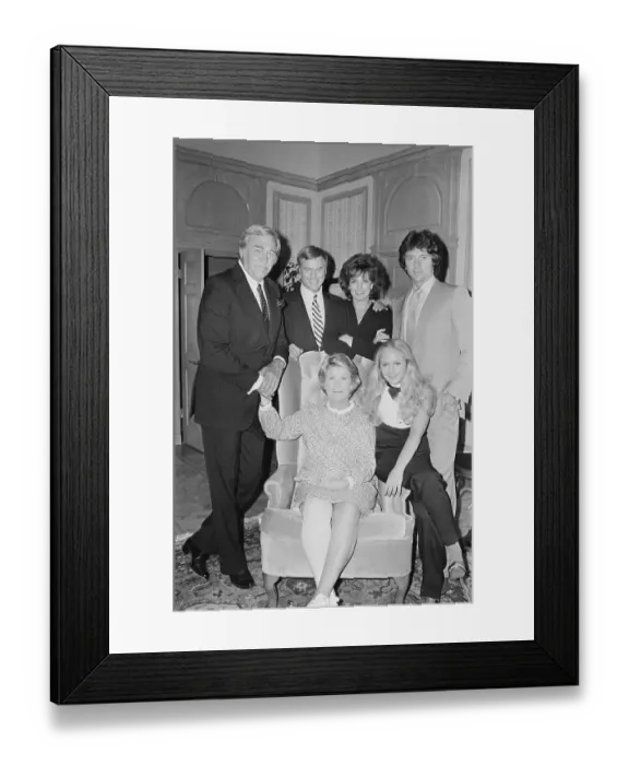 Framed Print : Cast of Dallas