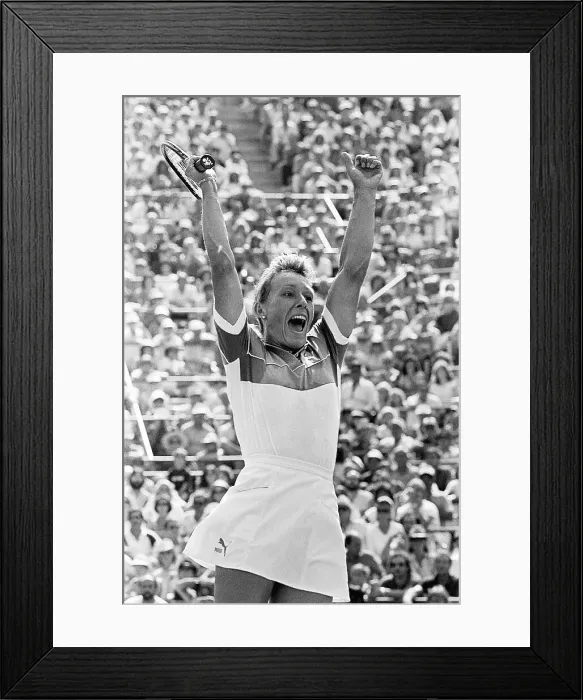 Framed Print : Navratilova Winning First U.S. Open Framed Print : Navratilova Winning First U.S. Open
