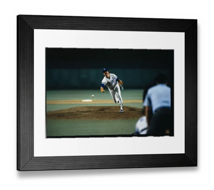 Framed Print : Dan Quisenberry Pitching Framed Print : Dan Quisenberry Pitching