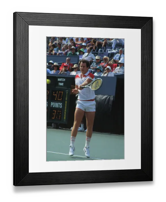 Framed Print : John McEnroe Playing Tennis Framed Print : John McEnroe Playing Tennis