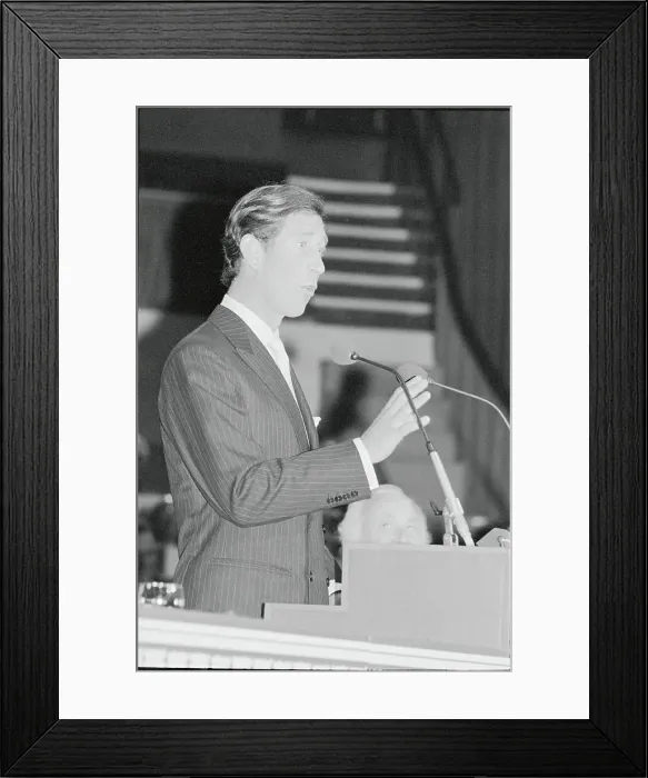 Framed Print : Prince Charles Giving Speech Framed Print : Prince Charles Giving Speech