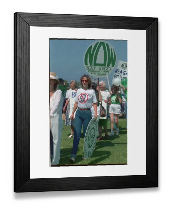 Framed Print : Women Participating in Protest Framed Print : Women Participating in Protest