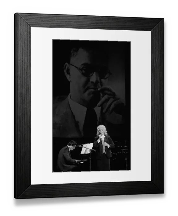 Framed Print : Portrait of Ginger Rogers at Tribute to Ira Gershwin Framed Print : Portrait of Ginger Rogers at Tribute to Ira Gershwin