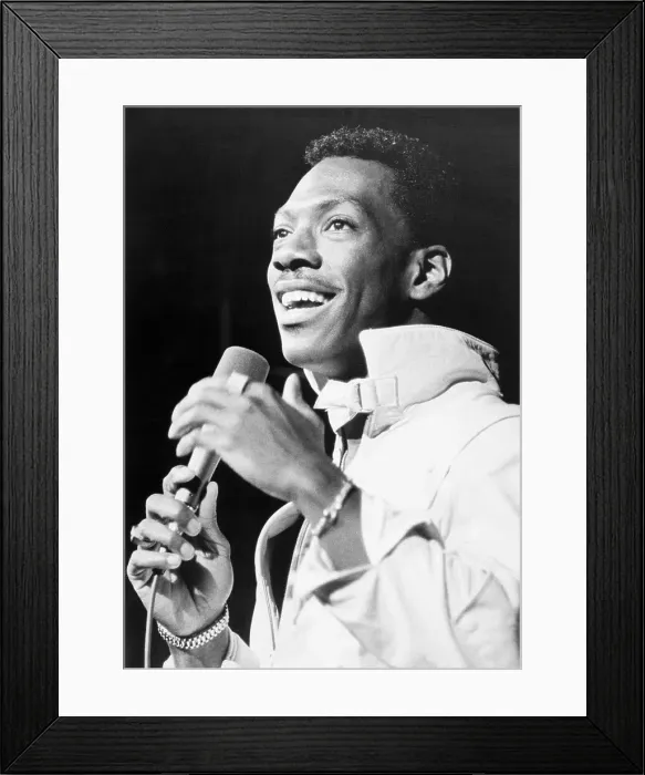Framed Print : Eddie Murphy Performing