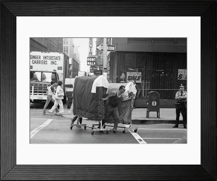 Framed Print : New York Delivery Framed Print : New York Delivery