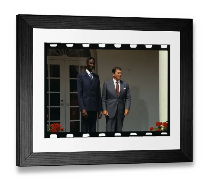 Framed Print : President of Senegal Abdou Diouf Framed Print : President of Senegal Abdou Diouf