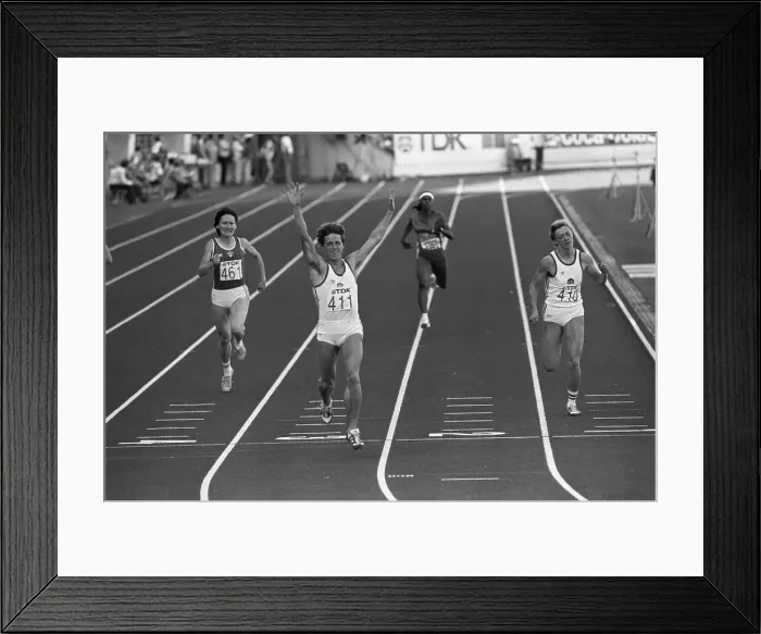 Framed Print : Jarmila Kratochvilova Framed Print : Jarmila Kratochvilova