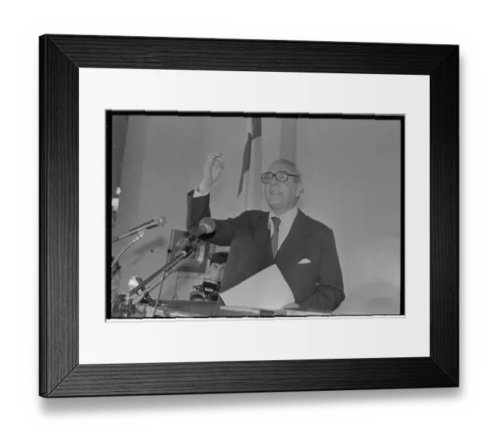 Framed Print : Gabriel Valdes Gesturing at Microphones Framed Print : Gabriel Valdes Gesturing at Microphones