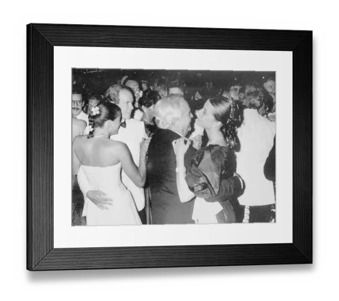 Framed Print : Monaco Royals at Ball Framed Print : Monaco Royals at Ball
