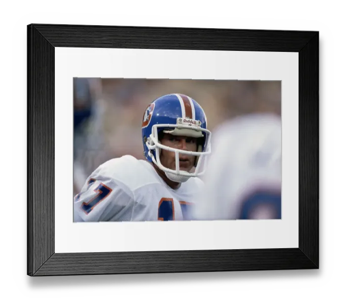 Framed Print : Denver Broncos Quarterback Steve DeBerg Framed Print : Denver Broncos Quarterback Steve DeBerg