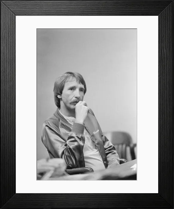 Framed Print : Marvin Pancoast in Court Framed Print : Marvin Pancoast in Court