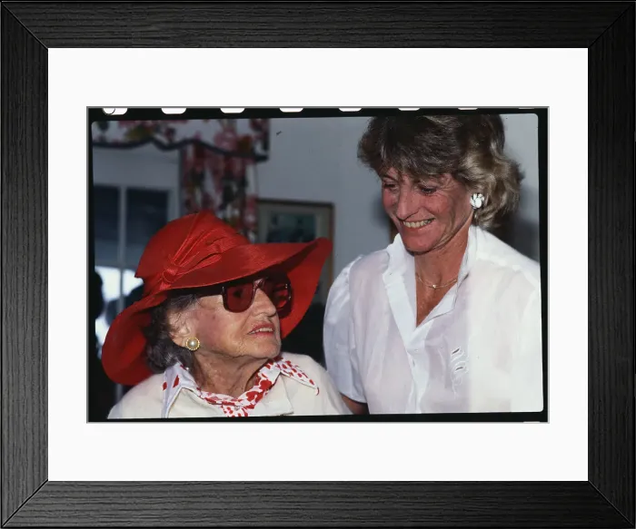Framed Print : Jean Kennedy and Rose Kennedy Framed Print : Jean Kennedy and Rose Kennedy
