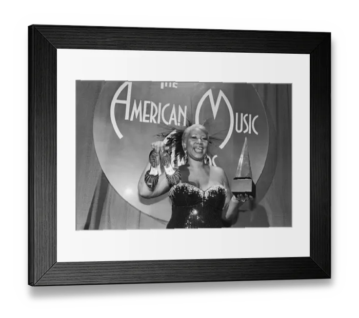 Framed Print : Aretha Franklin at American Music Awards Framed Print : Aretha Franklin at American Music Awards