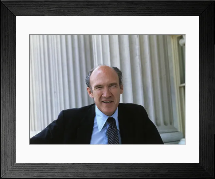 Framed Print : Portrait of Senator Alan Simpson Framed Print : Portrait of Senator Alan Simpson