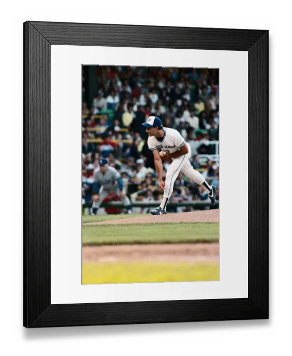 Framed Print : Dave Stieb in Pitching Position Framed Print : Dave Stieb in Pitching Position