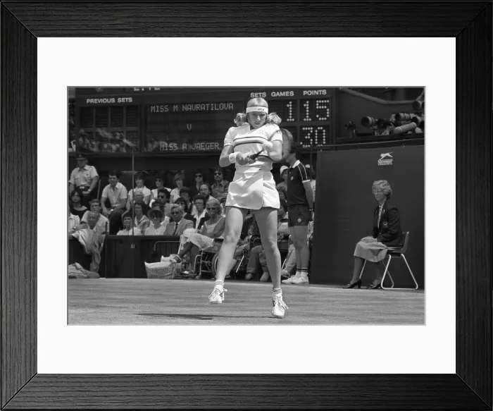 Framed Print : Andrea Jaeger at Wimbledon Framed Print : Andrea Jaeger at Wimbledon