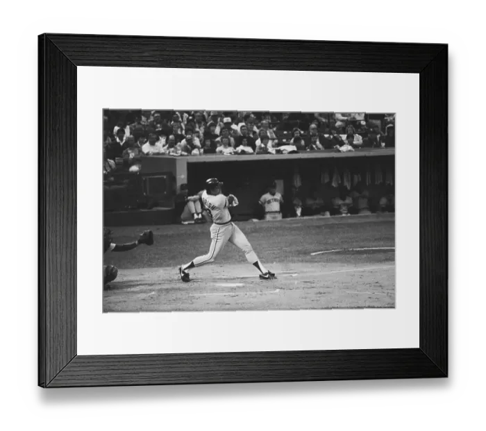 Framed Print : Detroit Tigers Lance Parrish at Bat Framed Print : Detroit Tigers Lance Parrish at Bat