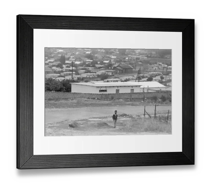 Framed Print : Slum in a South African City Framed Print : Slum in a South African City