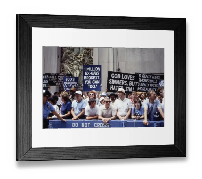 Framed Print : Gay Liberation Parade Framed Print : Gay Liberation Parade