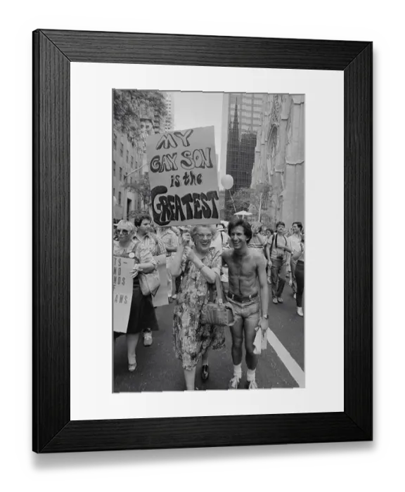 Framed Print : Gay and Lesbian Pride Parade Framed Print : Gay and Lesbian Pride Parade