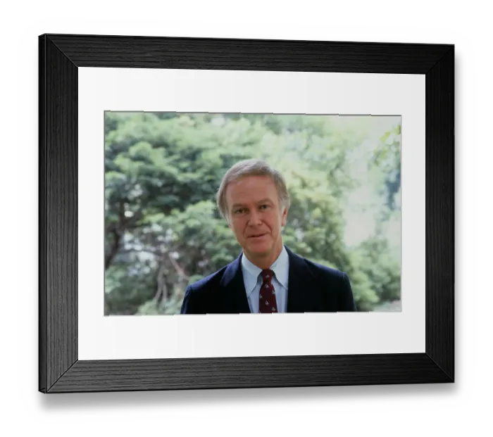 Framed Print : Portrait of Bob Packwood Framed Print : Portrait of Bob Packwood