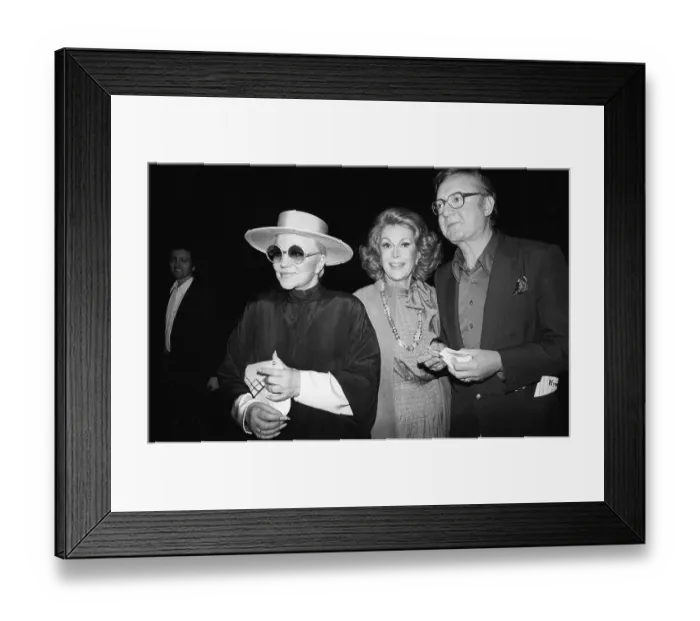 Framed Print : Peggy Lee with Jayne Meadows and Steve Allen Framed Print : Peggy Lee with Jayne Meadows and Steve Allen
