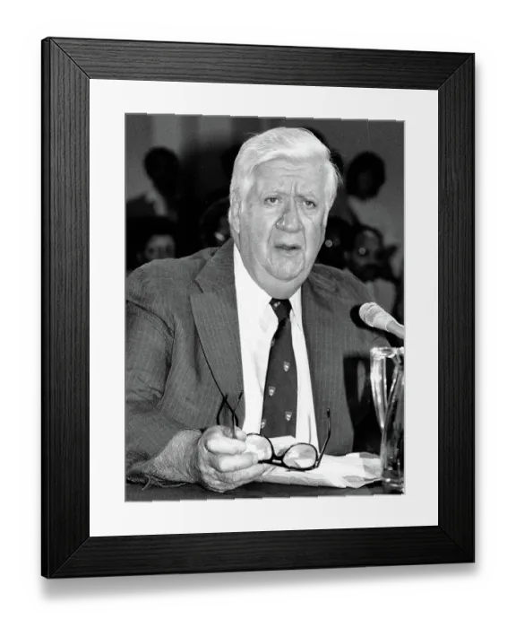 Framed Print : U.S. House Speaker Tip O Neill