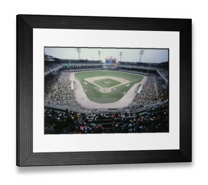 Framed Print : Aerial View of Comiskey Park Framed Print : Aerial View of Comiskey Park